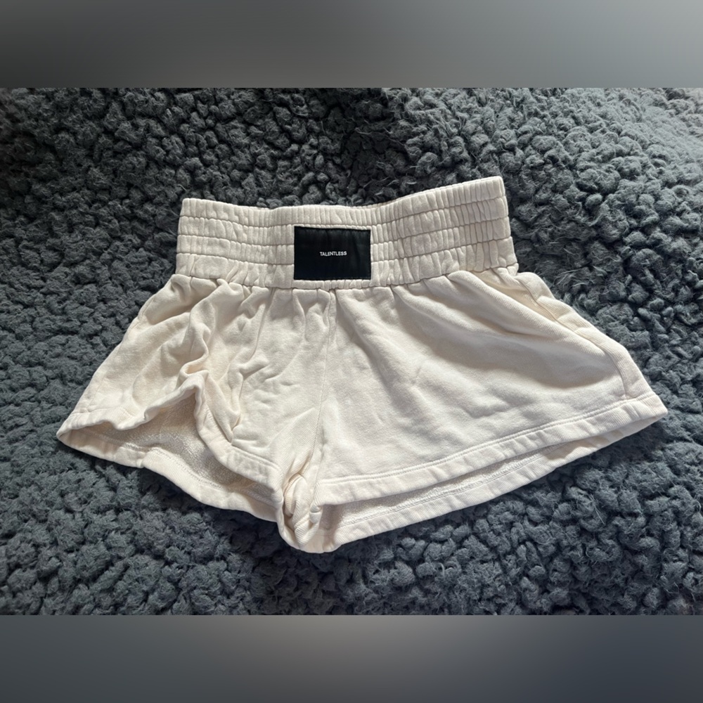 Talentless White Shorts Size Small